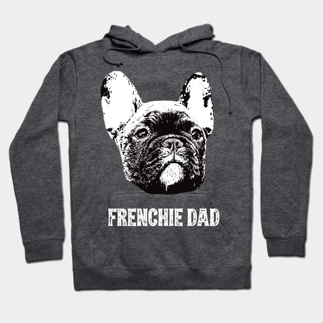 French Bulldog Dad Hoodie by DoggyStyles